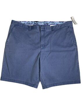 Tommy Bahama Mens Big & Tall 46LG Port Side Blue Stretch Boracay Chino Shorts